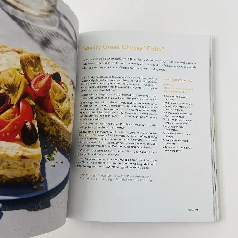 Keto in an Instant By Jen Fisch